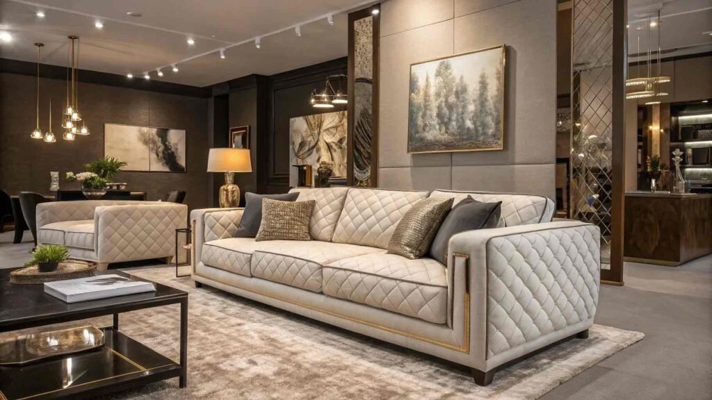 Anabei Reviews Overhead View of a Contemporary Loft Showcasing Flexible Sofa Layout