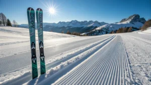 Blizzard Brahma Skis Size 173 on Groomed Trail
